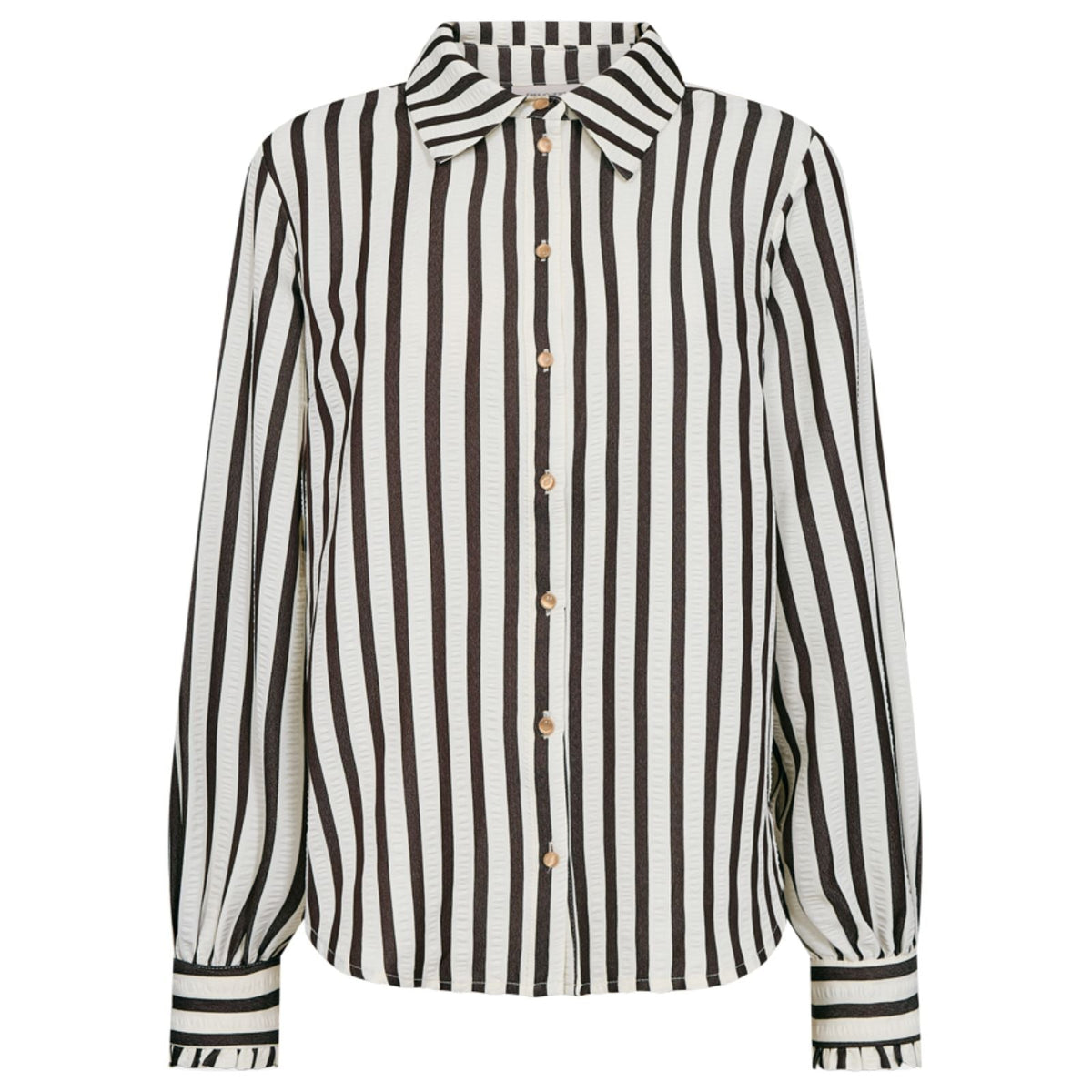 Star Offwhite gestreept shirt Noto - Capuchon Fashion