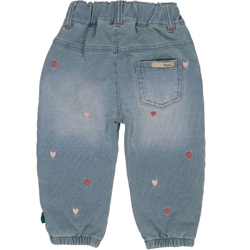 Stone Wash broekje Jog Denim 261045 - Capuchon Fashion