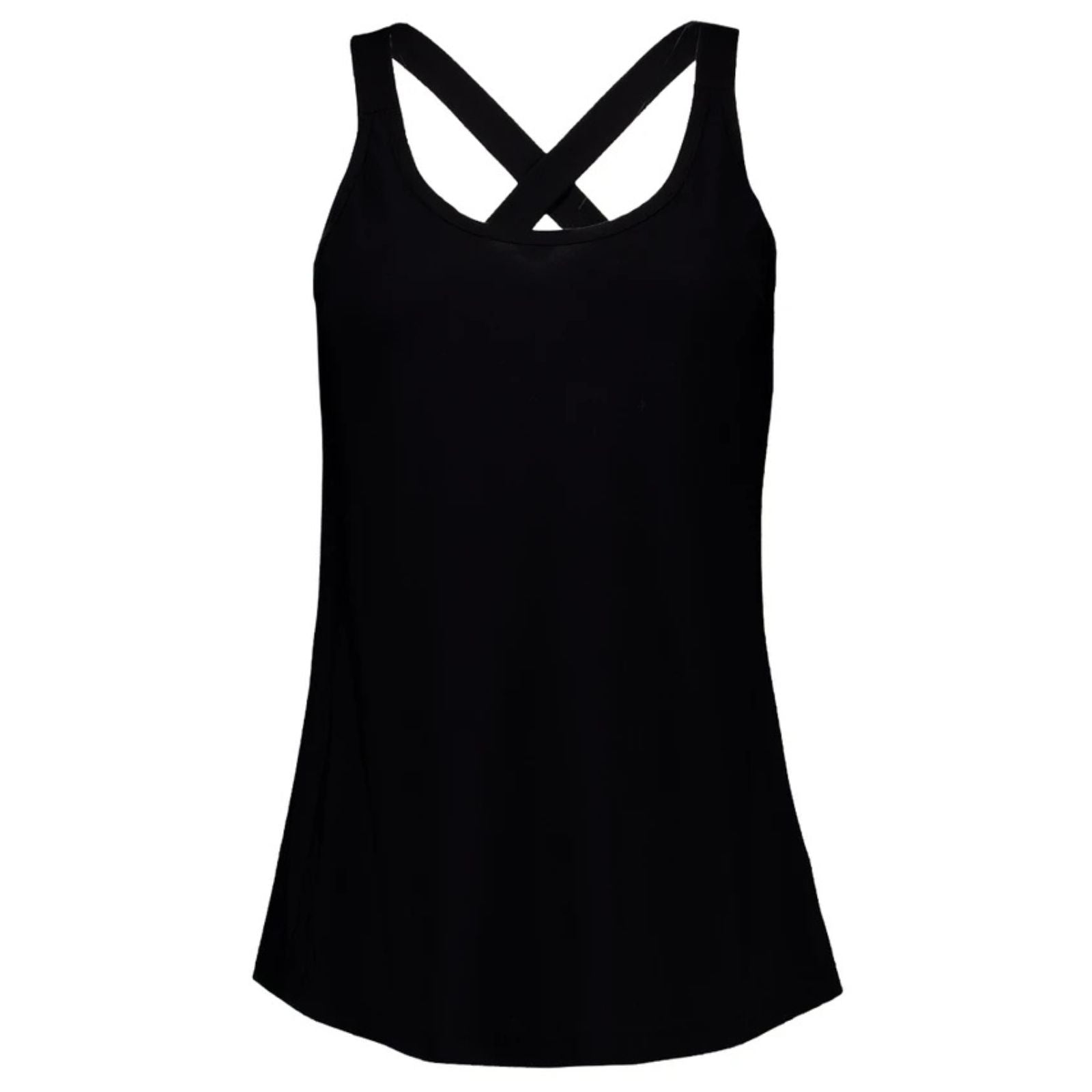 Zwarte cross travel tanktop Cloud