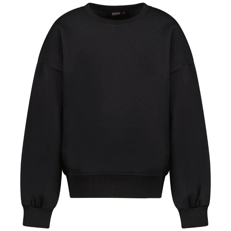 Zwarte backprint sweater Peyle