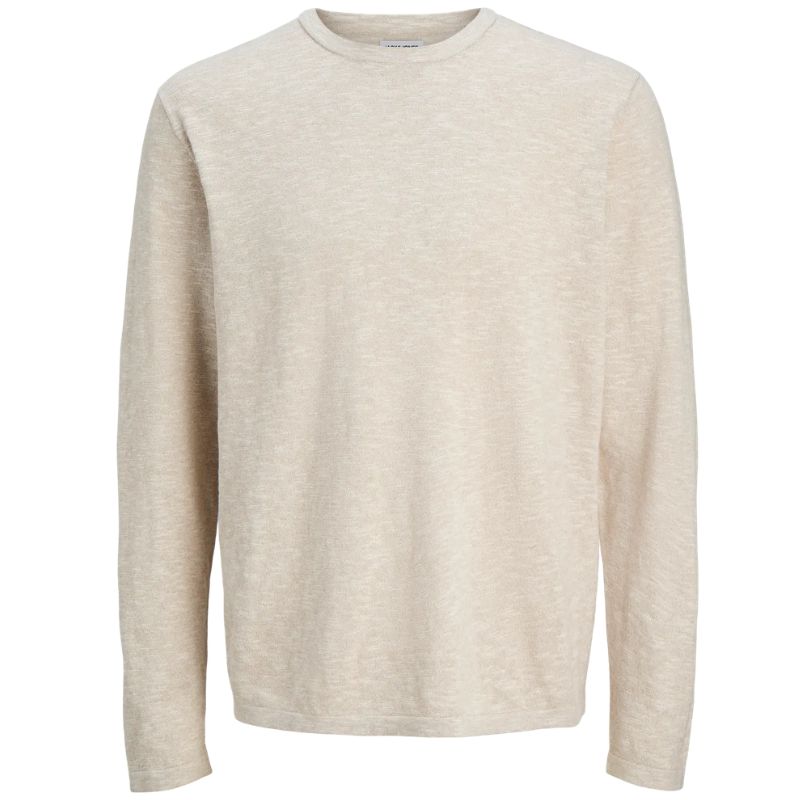 Beige crew neck sweater Summer