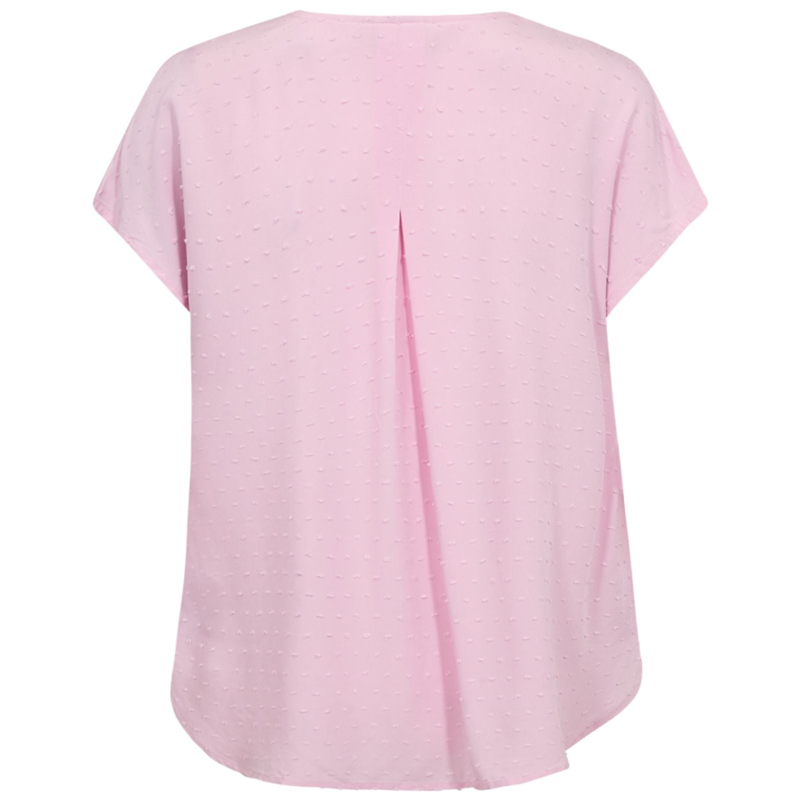 Sweet Lilac geprinte dobby blouse Kalya - Capuchon Fashion