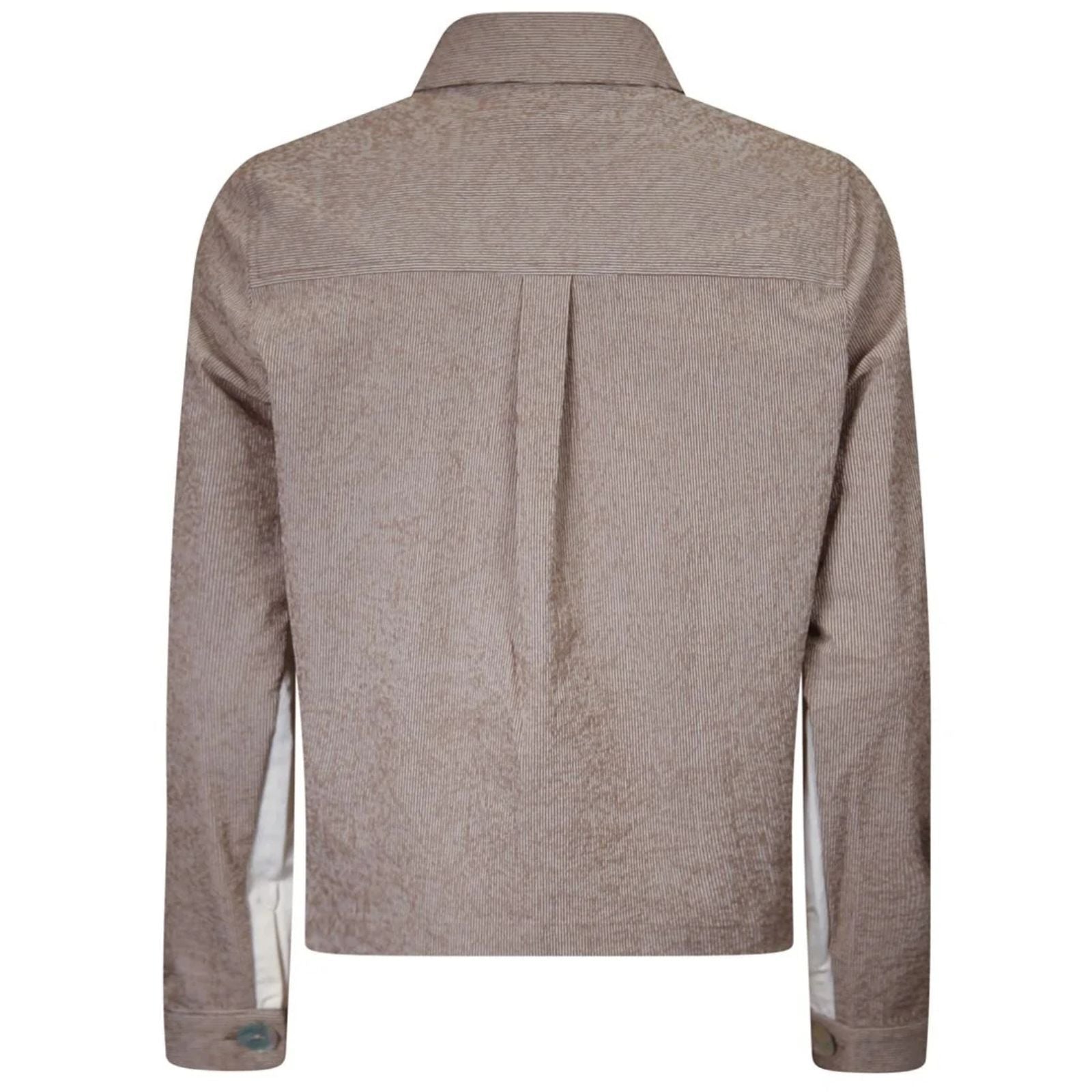 Taupe bruine contrast jacket 613141 - Capuchon Fashion