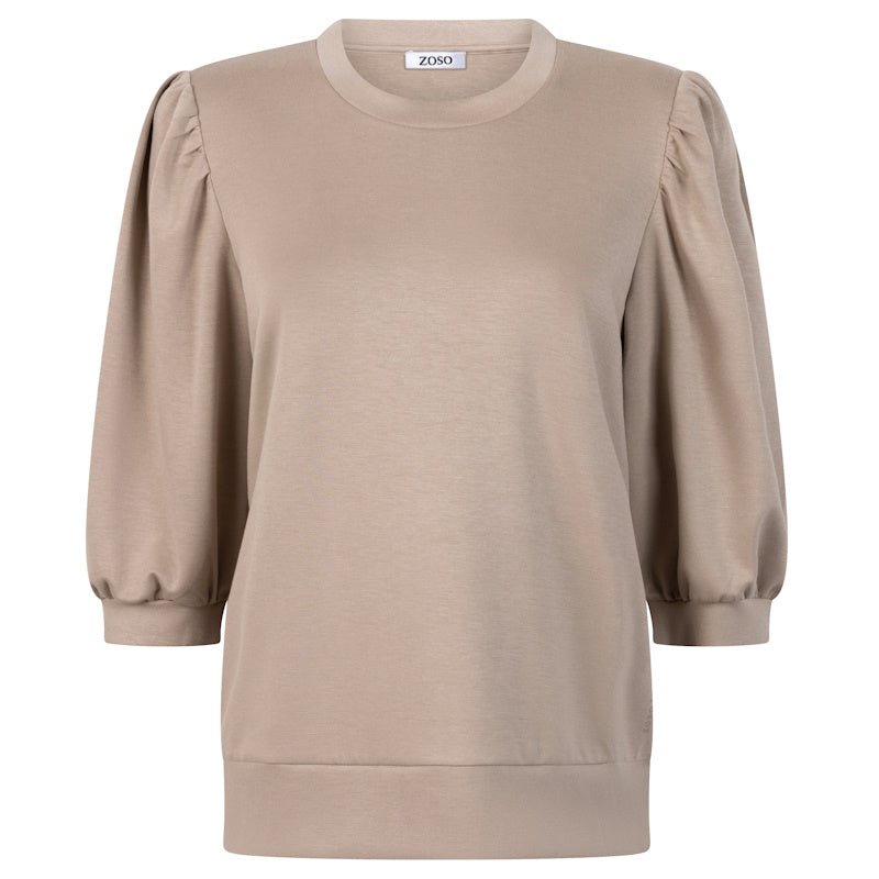 Taupe luxury sweater Ursela - Capuchon Fashion