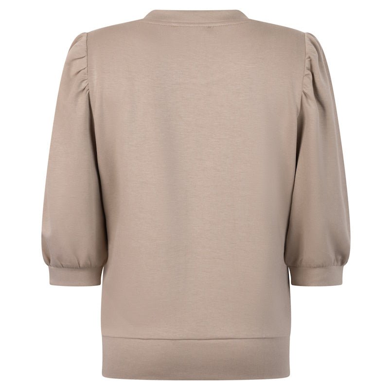 Taupe luxury sweater Ursela - Capuchon Fashion