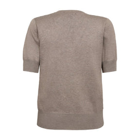Taupe pullover Katie - Capuchon Fashion