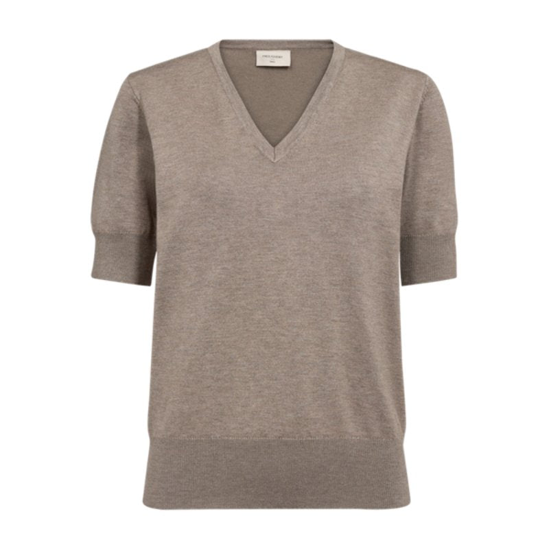 Taupe pullover Katie - Capuchon Fashion