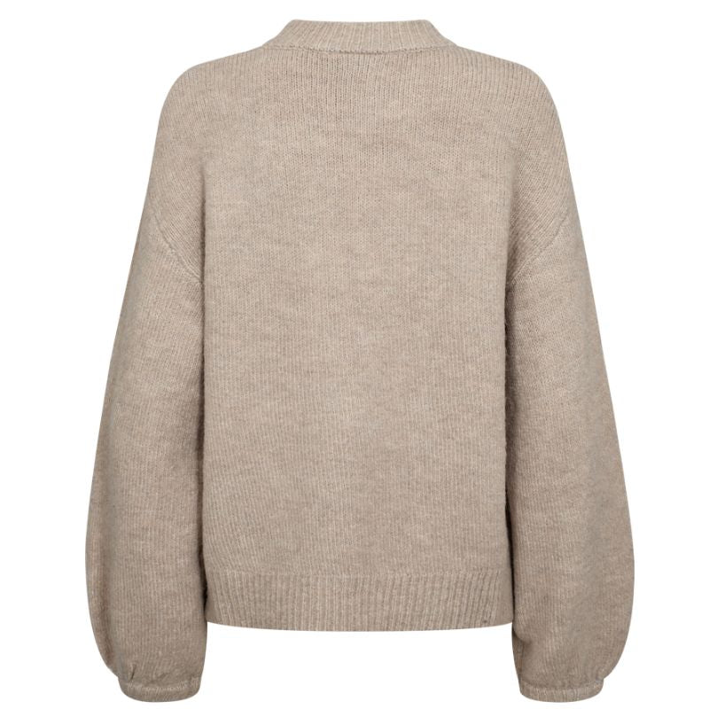 Taupe pullover Pearl - Capuchon Fashion