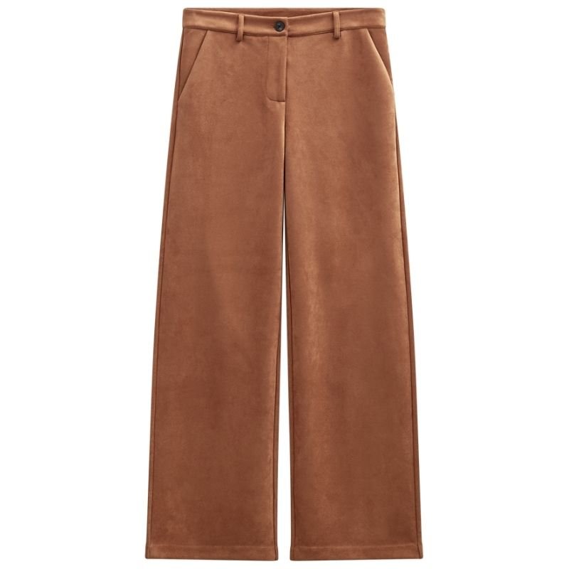 Thrush fake suede pantalon Duva - Capuchon Fashion
