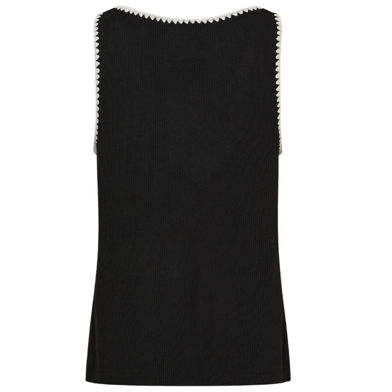 Zwarte top Dee