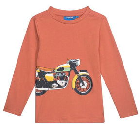 Bruine longsleeve Motor