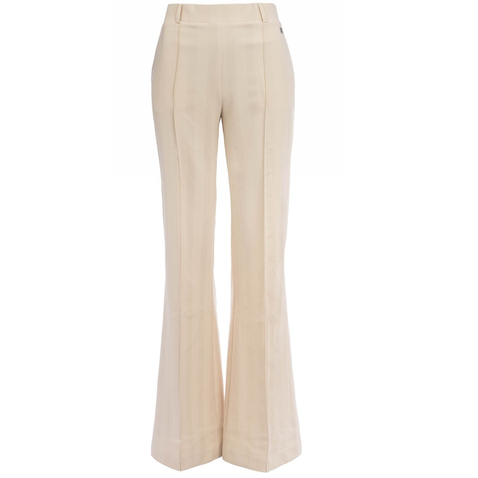 Lichtbeige structure pantalon Alex Ramsey