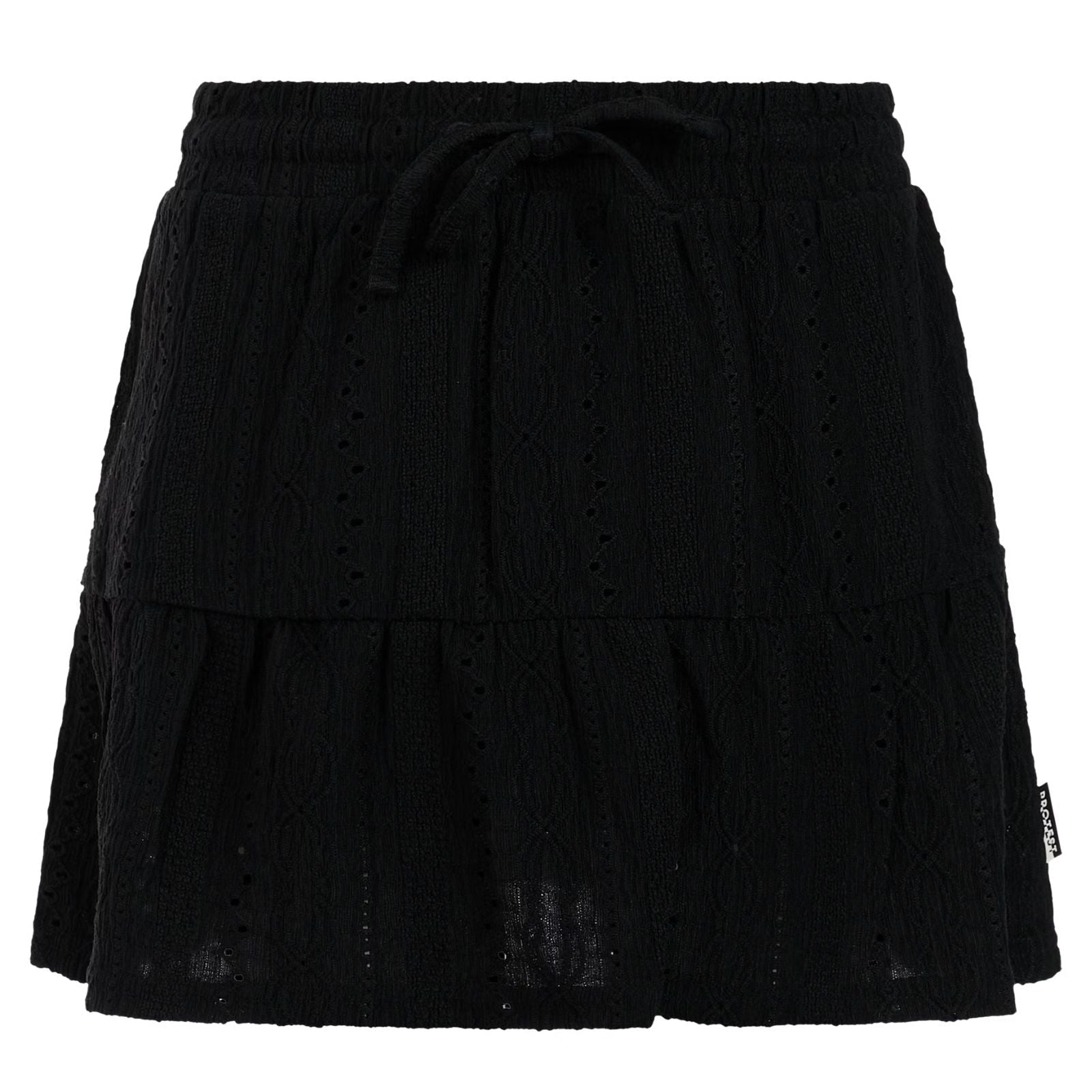 True Black effen skirt Seville - Capuchon Fashion