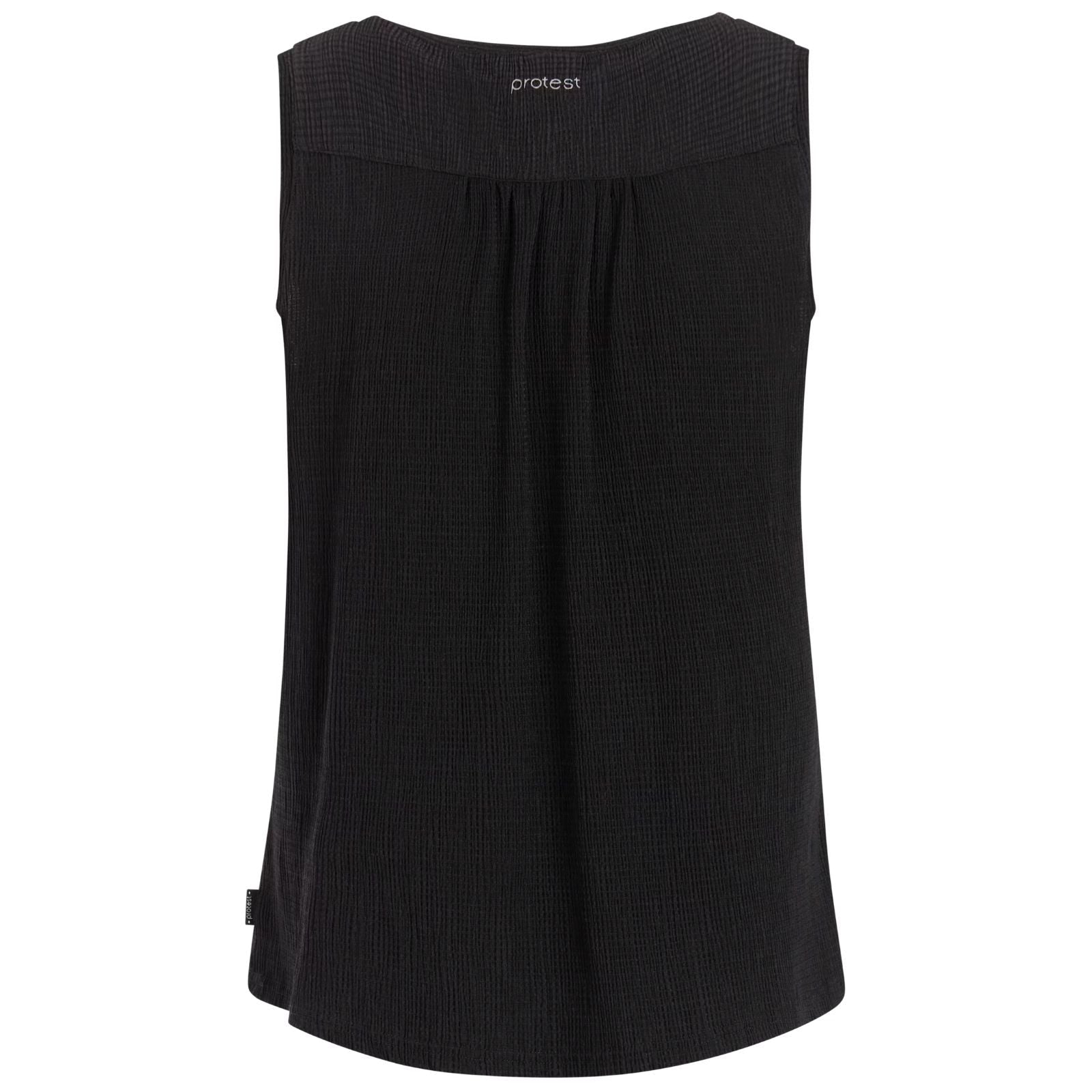 True Black soft singlet Fields - Capuchon Fashion