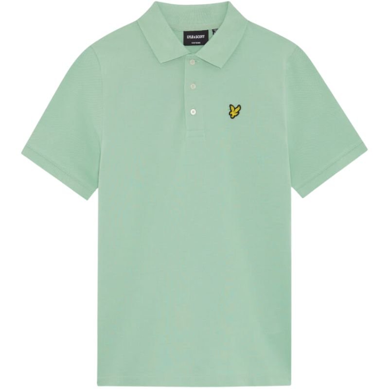 Turquoise Shadow plain polo shirt SPB2000VT - Capuchon Fashion