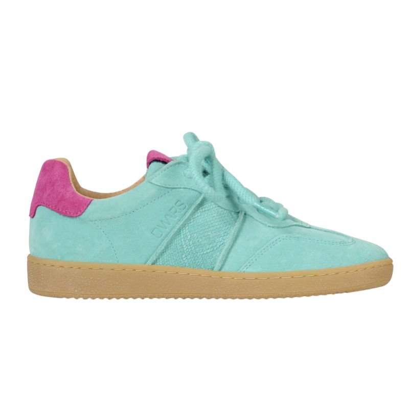 Turquoise sneaker Poona - Capuchon Fashion