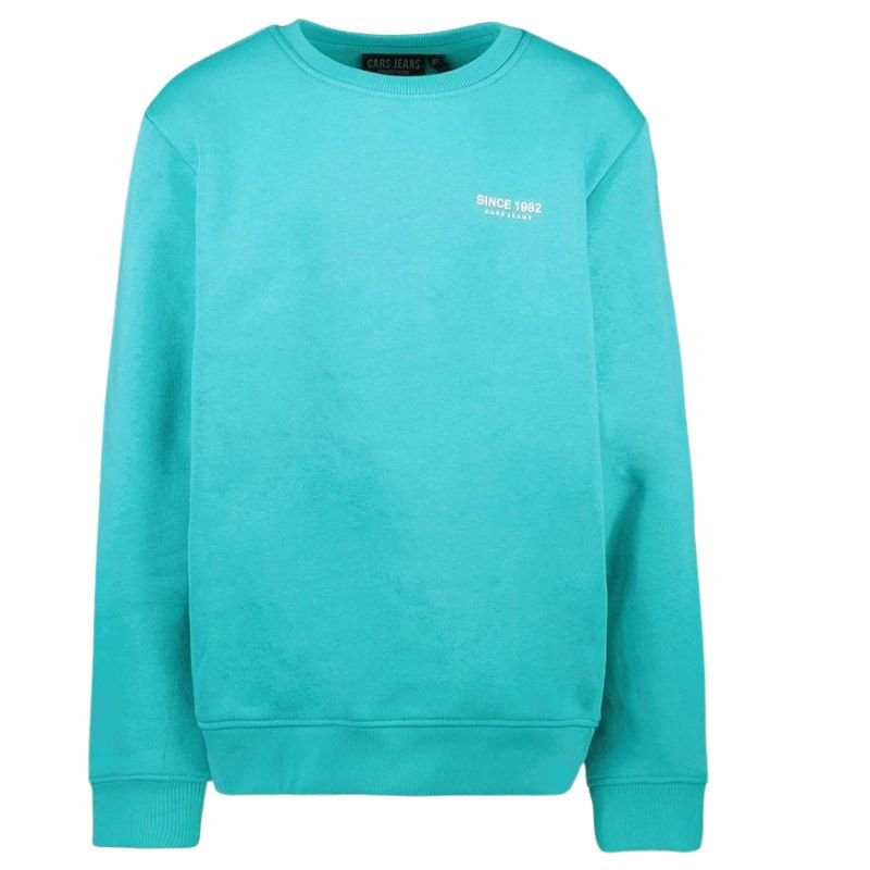 Turquoise sweater Jaxon - Capuchon Fashion