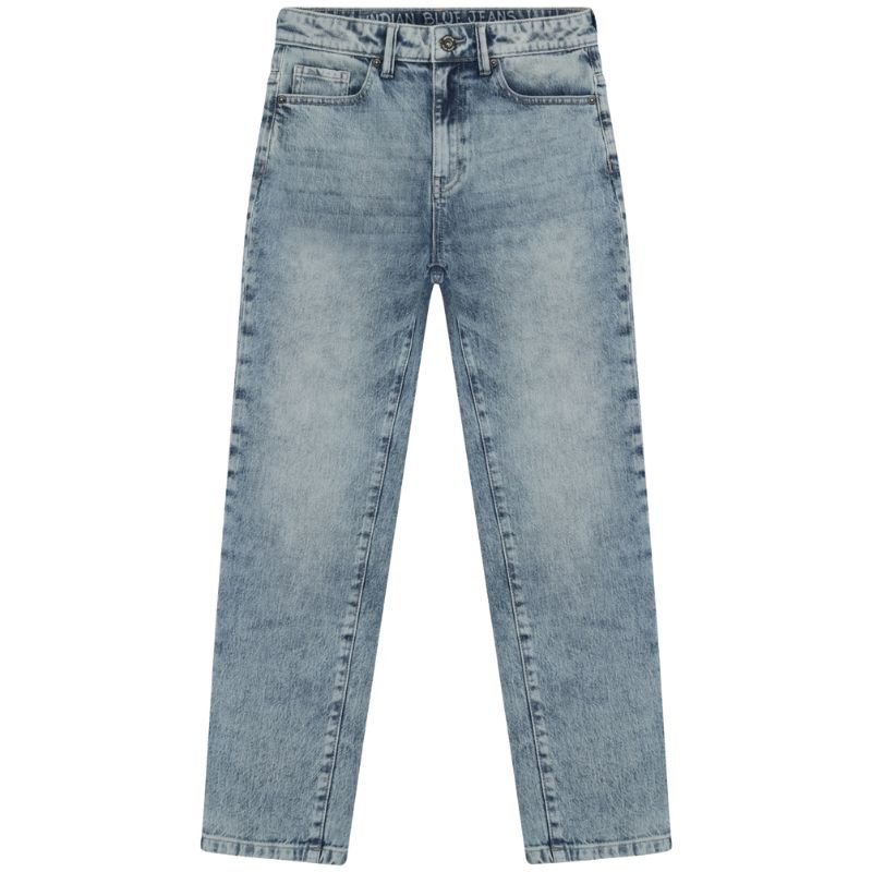 Used Medium Denim straight jeans 960503 - Capuchon Fashion