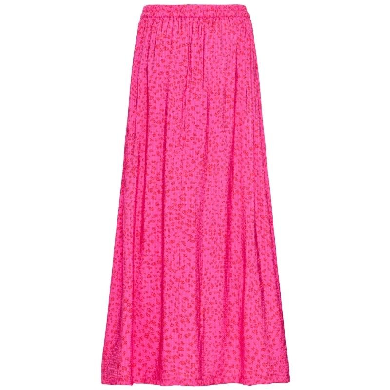 Very Berry met fiery red dot rok Jeeva - Capuchon Fashion