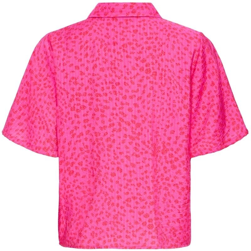 Very Berry met fiery red dot shirt Jeeva - Capuchon Fashion
