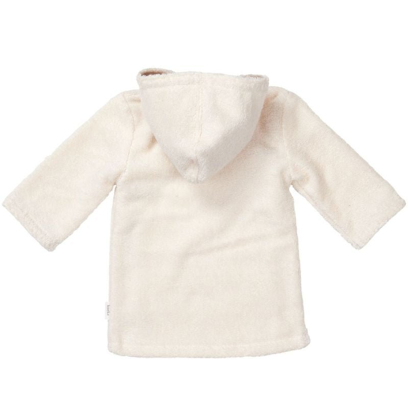 Warm White baby badjas Dijon Daily - Capuchon Fashion