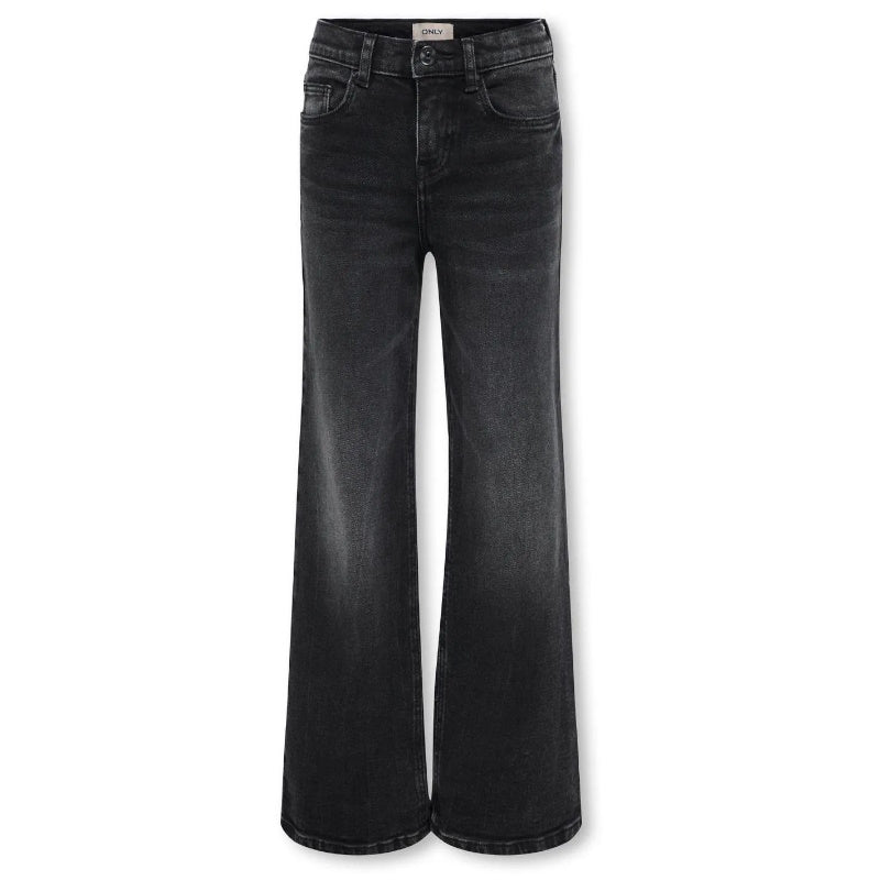 Washed Black wide jeans Juicy - Capuchon Fashion