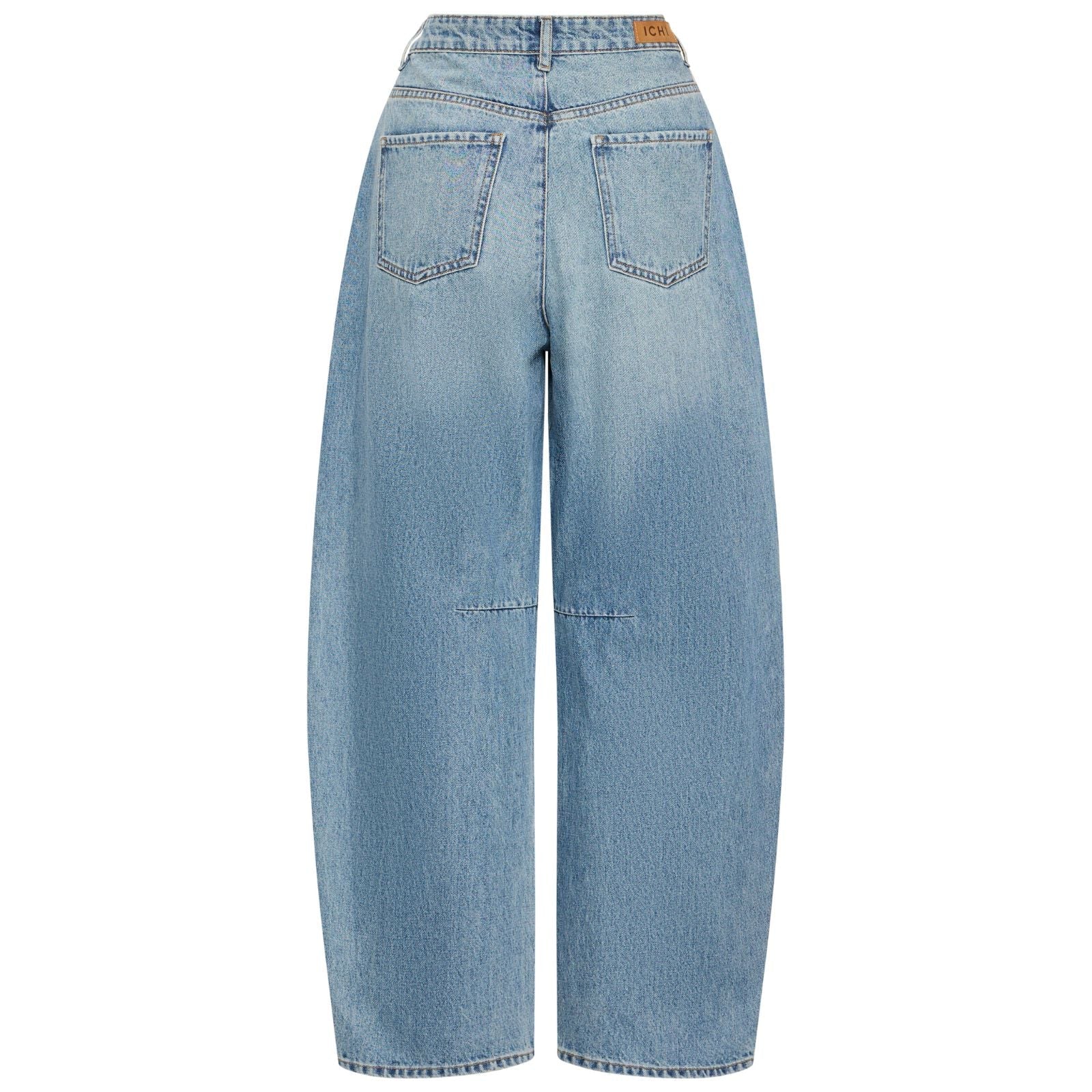 Washed Medium Blue balloon jeans Milana - Capuchon Fashion