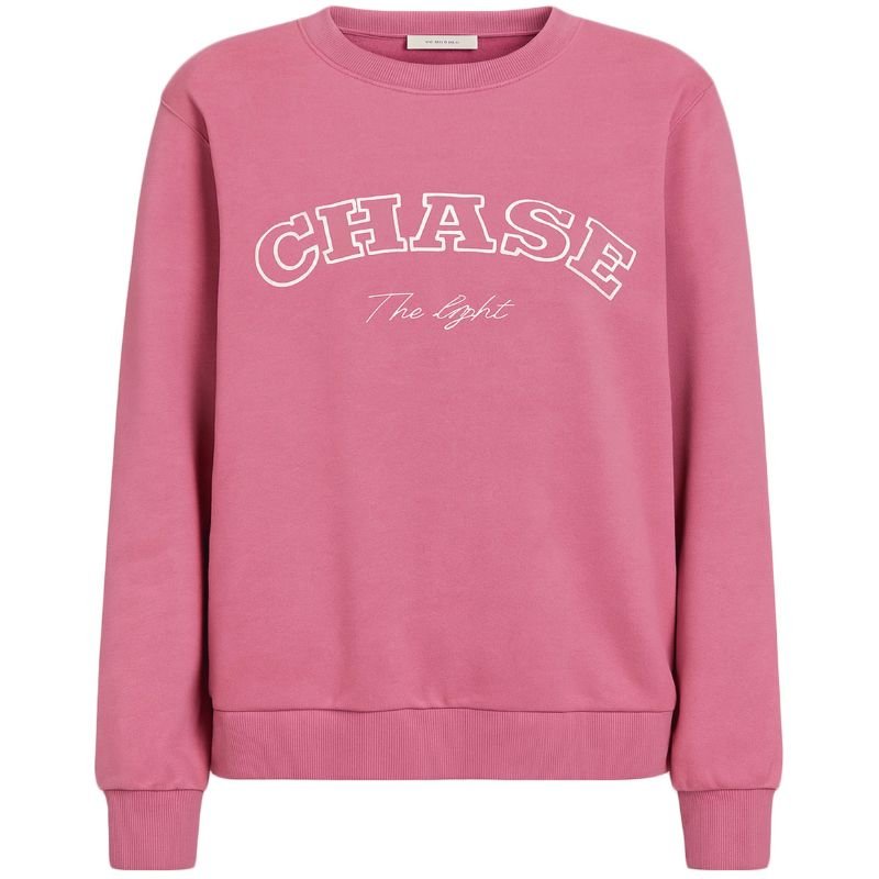 Wild Orchid met offwhite print pullover Kamela - Capuchon Fashion