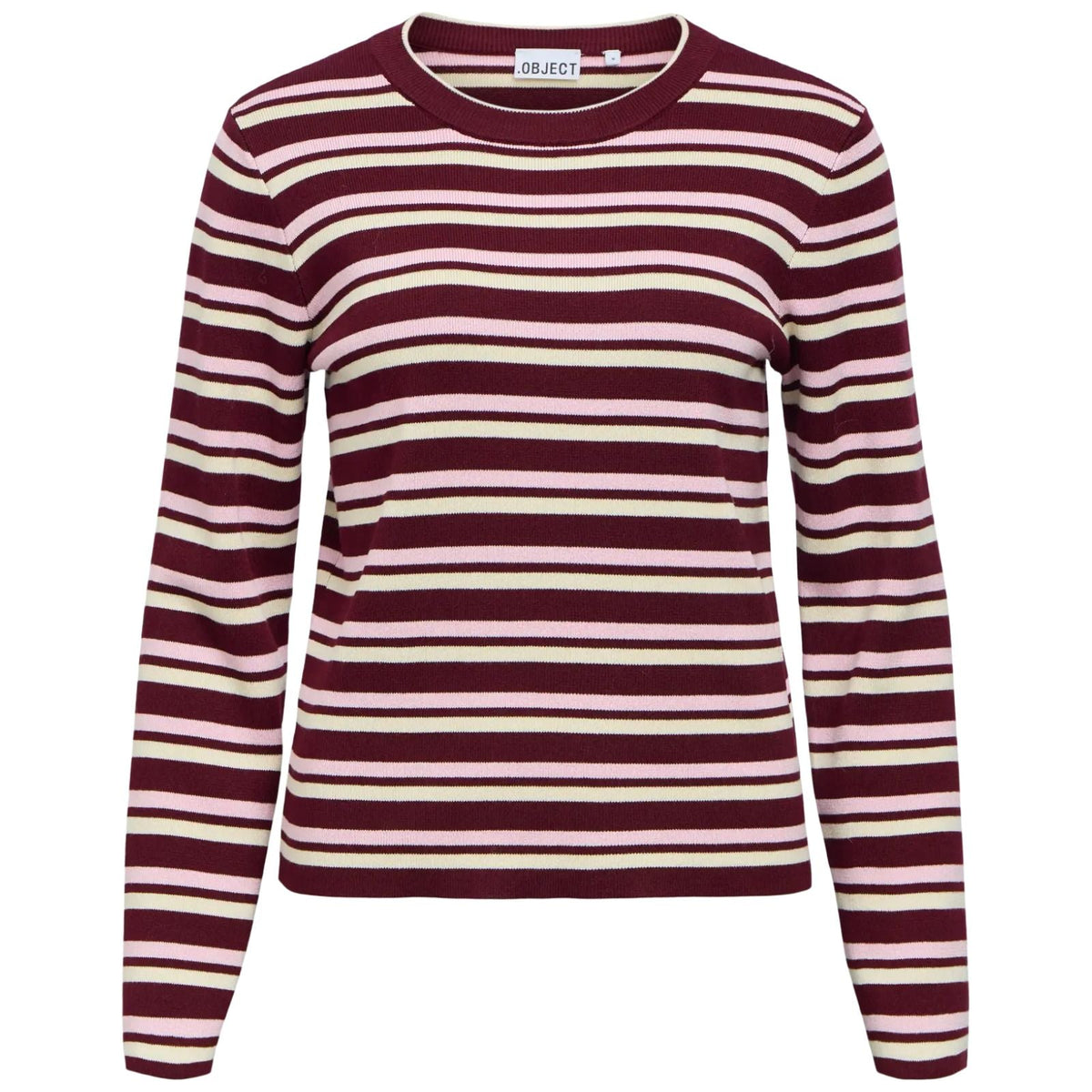 Windsor Wine gestreepte knit pullover Ester - Capuchon Fashion