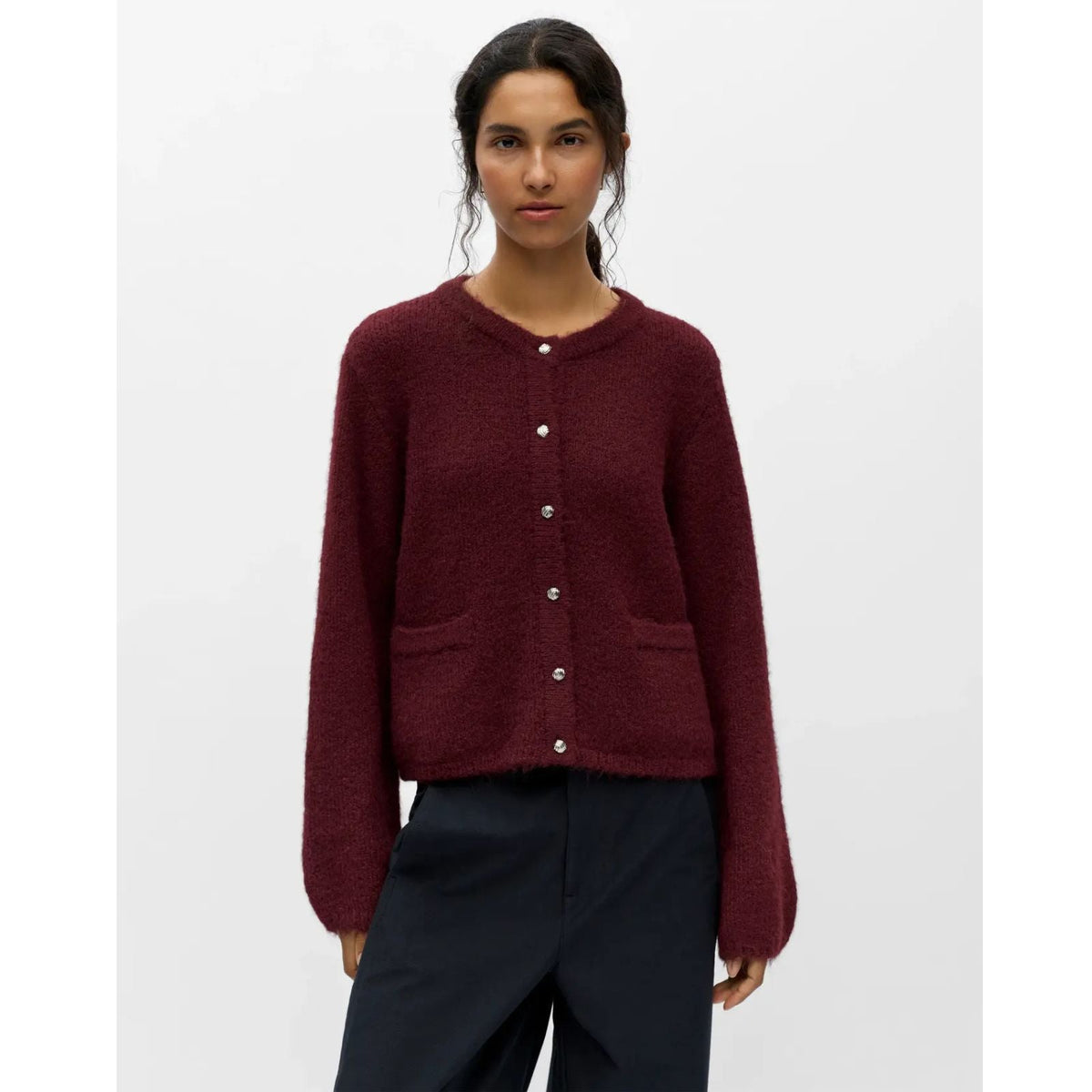 Windsor Wine regular knit vest Saggia - Capuchon Fashion