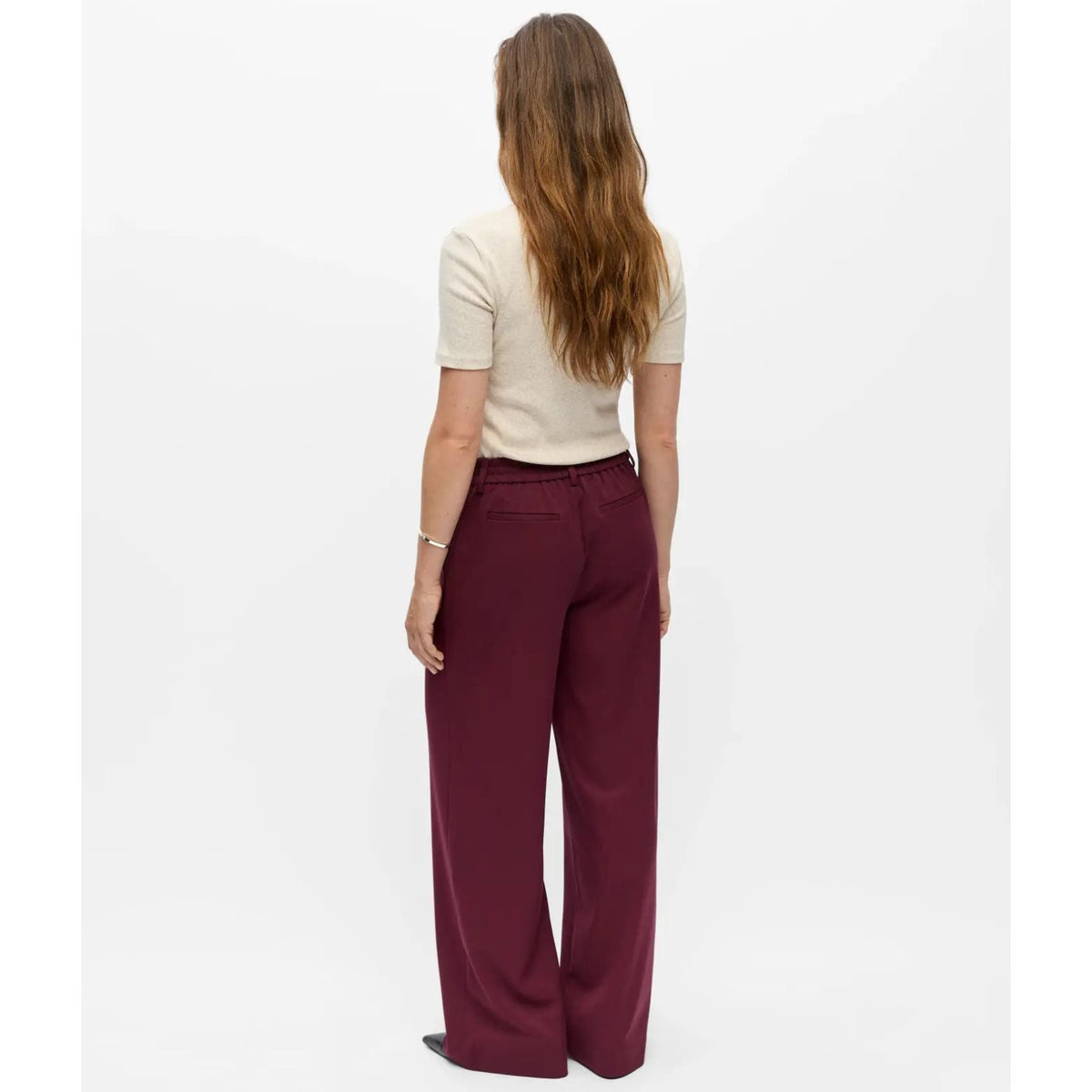 Windsor Wine wide fit pantalon Lisa - Capuchon Fashion