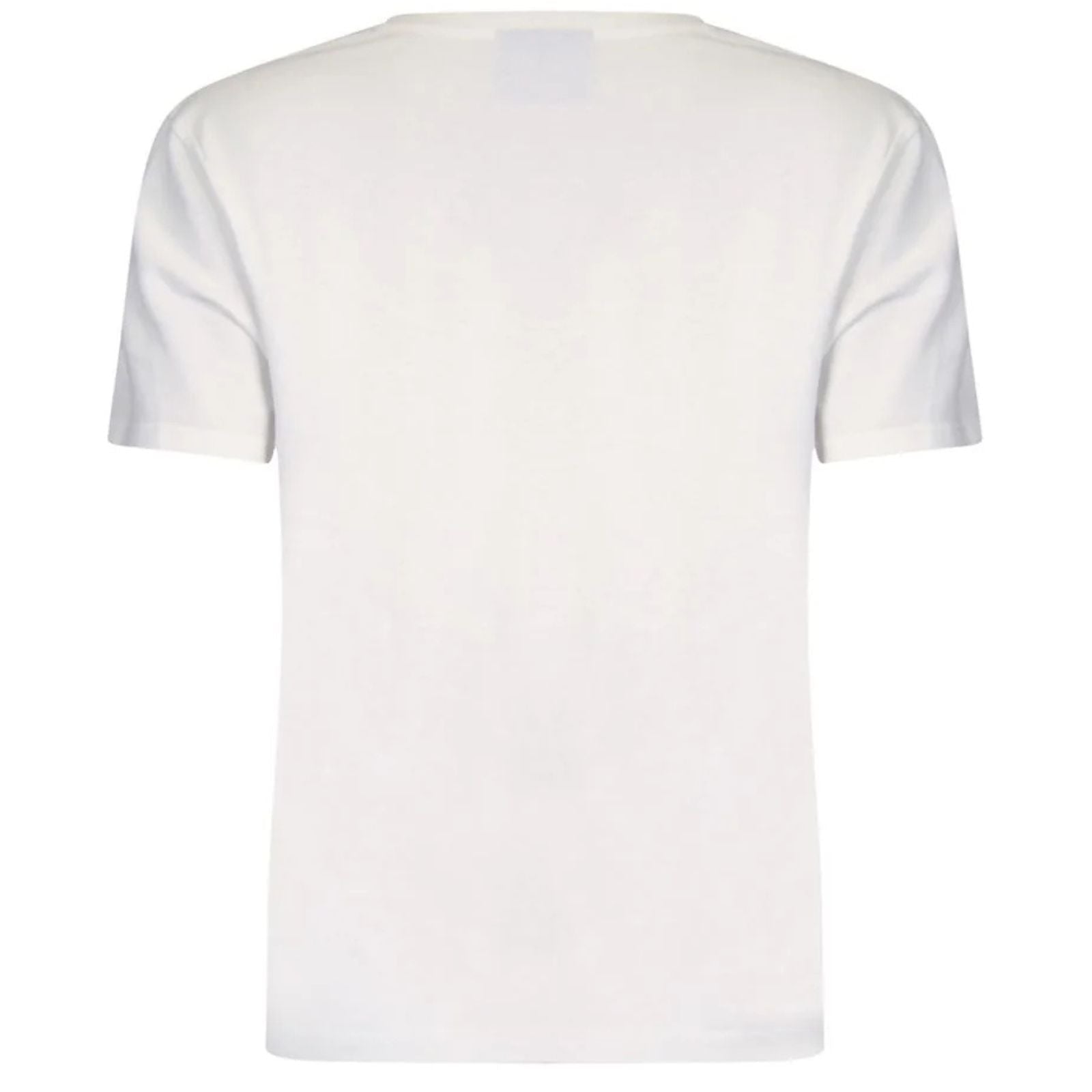 Wit artwork details t-shirt 613121 - Capuchon Fashion