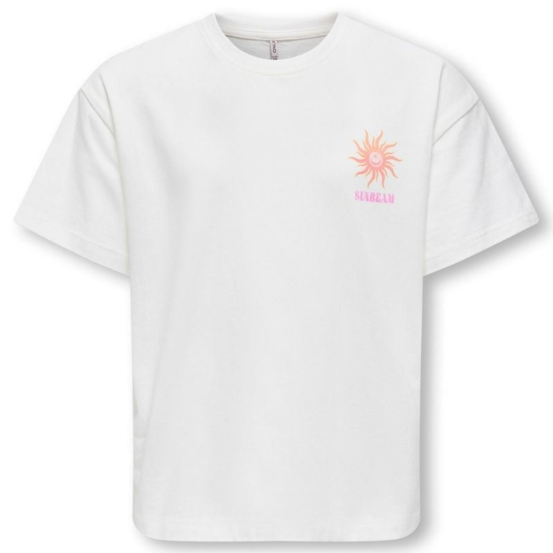 Wit backprint t-shirt Ruth Solei Life - Capuchon Fashion