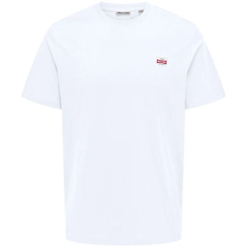 Wit basic ronde hals t-shirt Dawson - Capuchon Fashion