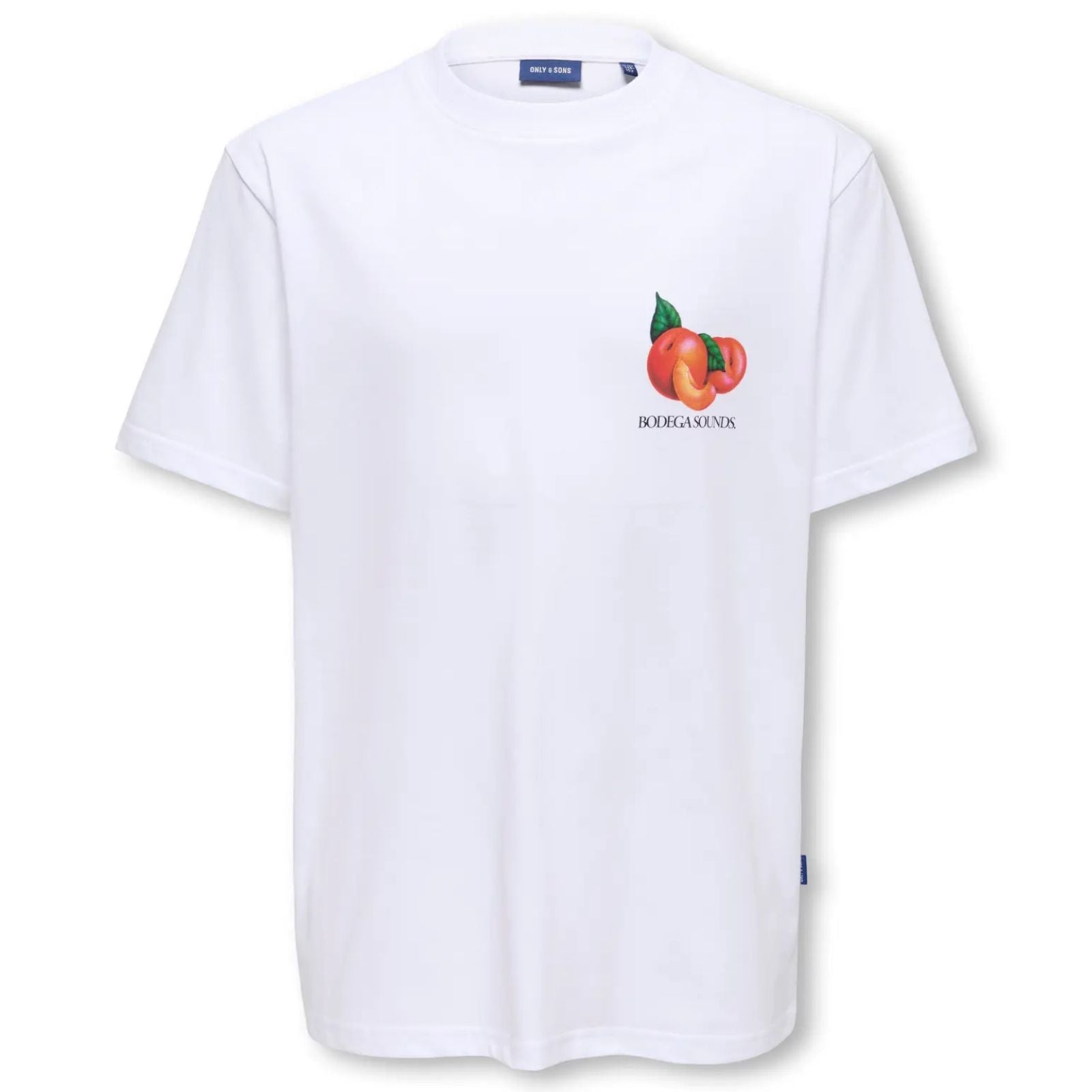 Wit met Sweet relaxed fit t-shirt Tasty - Capuchon Fashion