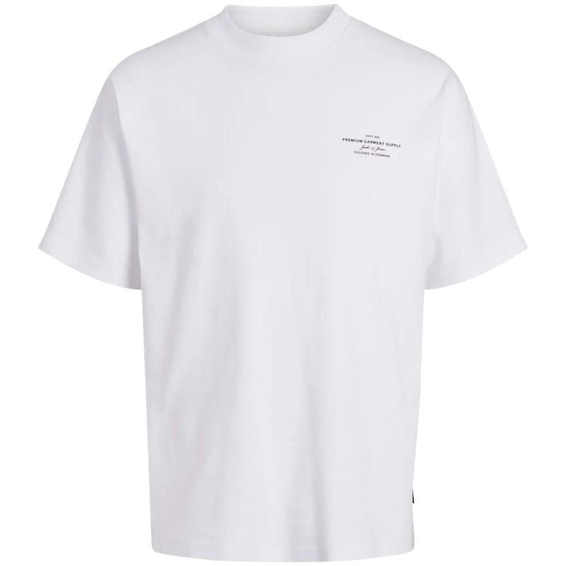 Wit oversized logo t-shirt Blachad - Capuchon Fashion