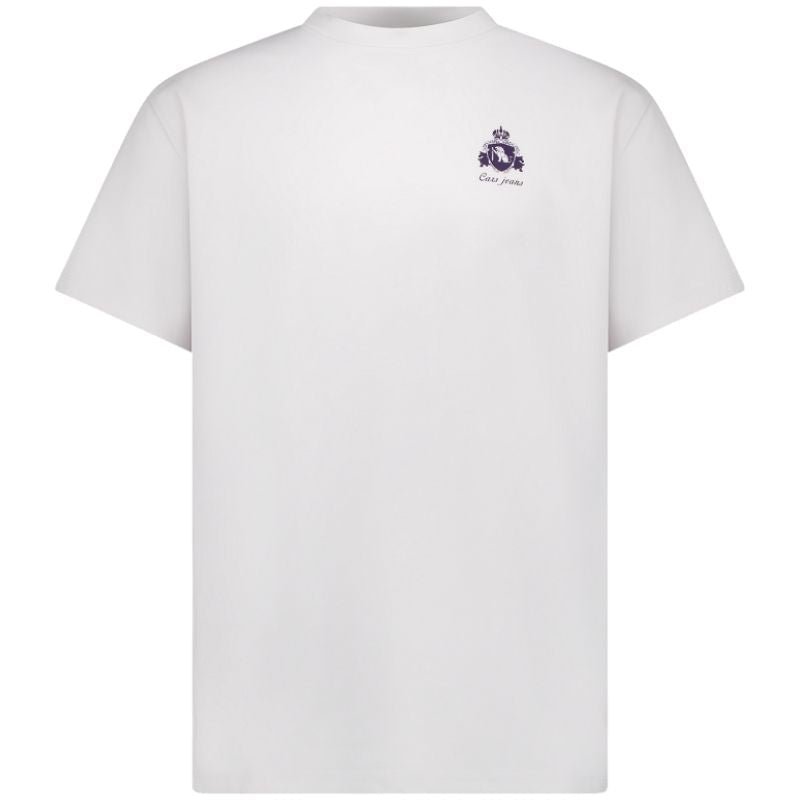 Wit ronde hals backprint t-shirt Nazuro - Capuchon Fashion