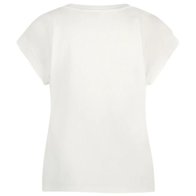 Wit t-shirt Fien - Capuchon Fashion