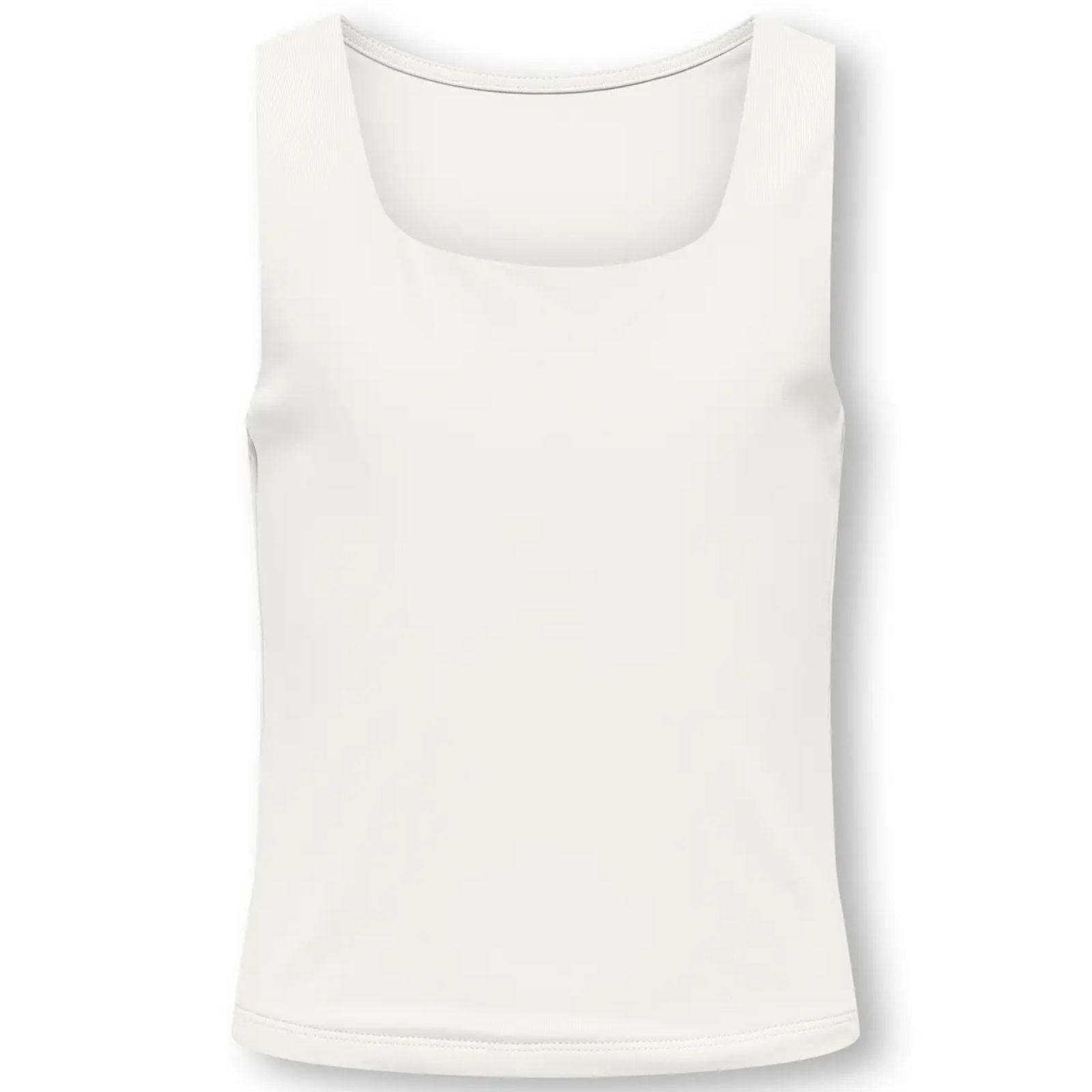 Offwhite 2-ways mouwloze top Gea - Capuchon Fashion