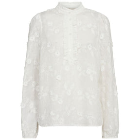 Witte blouse Darana - Capuchon Fashion