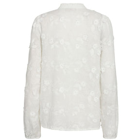 Witte blouse Darana - Capuchon Fashion