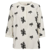 Witte blouse Darla - Capuchon Fashion