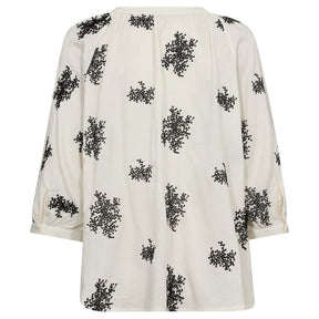 Witte blouse Darla - Capuchon Fashion