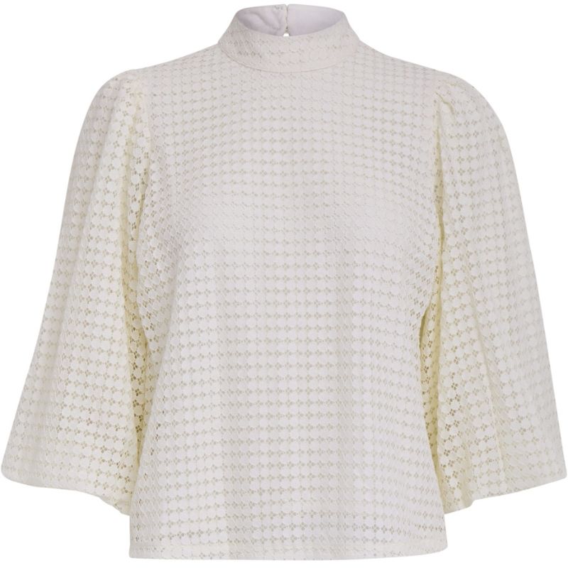 Witte blouse Fiora - Capuchon Fashion