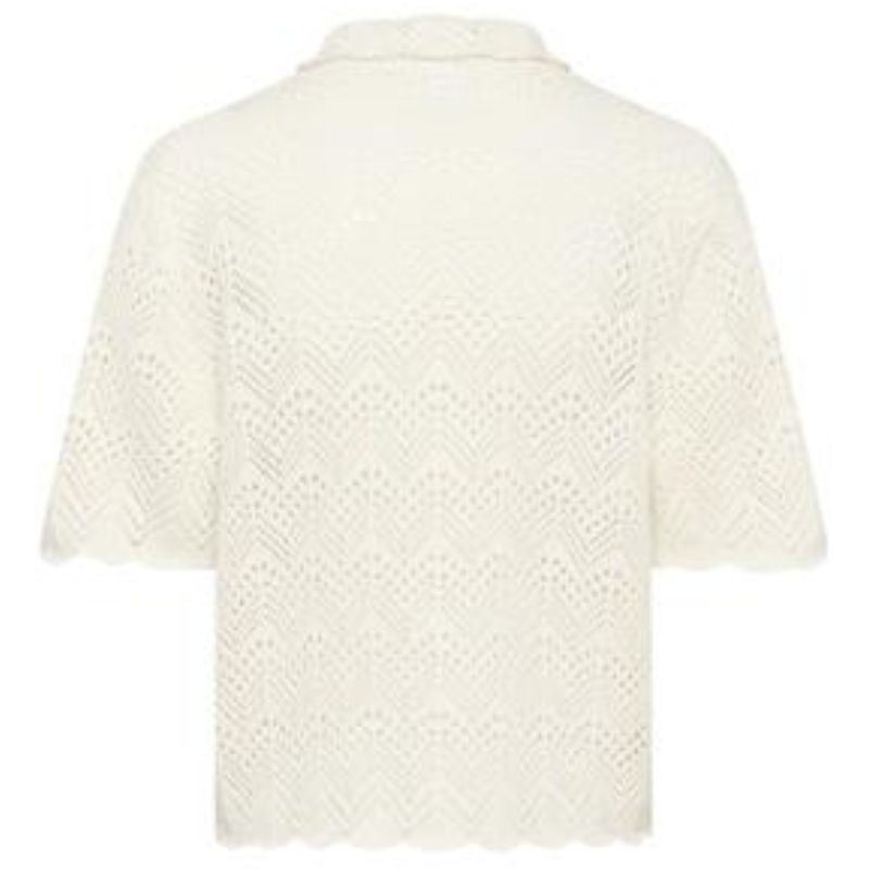 Witte blouse Karella - Capuchon Fashion