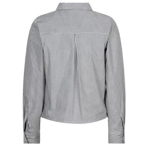 Witte blouse Striped - Capuchon Fashion