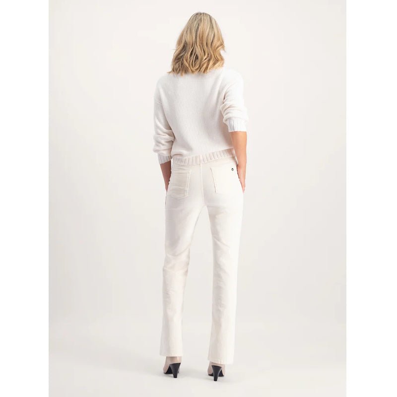 Witte broek The James Corduroy - Capuchon Fashion