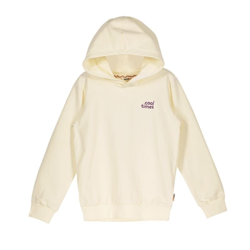 Witte hoodie 6350 - Capuchon Fashion