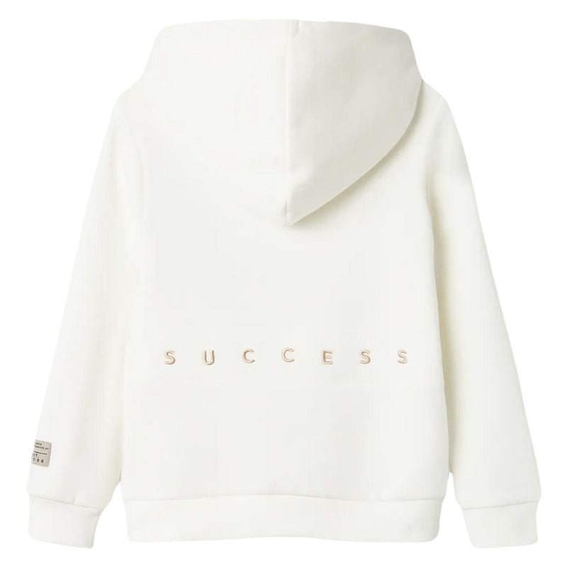 Witte hoodie Tieske - Capuchon Fashion