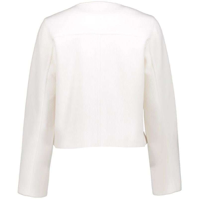 Witte jacket 45514 - Capuchon Fashion